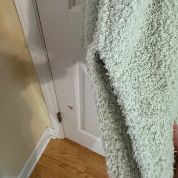 Oversized Altar'd State Cottagecore Mint Green Top Drop Shoulder Pullover XS - Picture 4 of 5